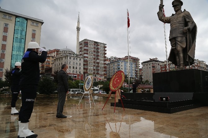 Rize'de 10 Kasım Atatürk'ü Anma Törenleri 10
