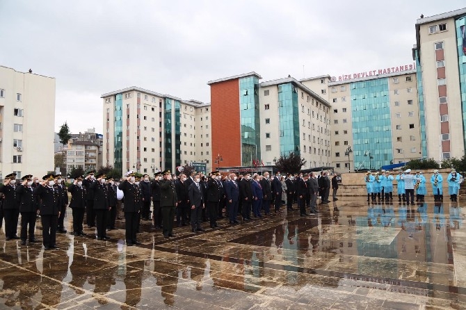 Rize'de 10 Kasım Atatürk'ü Anma Törenleri 20