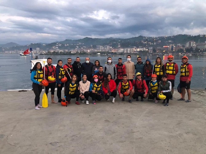 Türkiye Rafting Federasyonu Gelişim Kampı Ardeşen’de Başladı 8