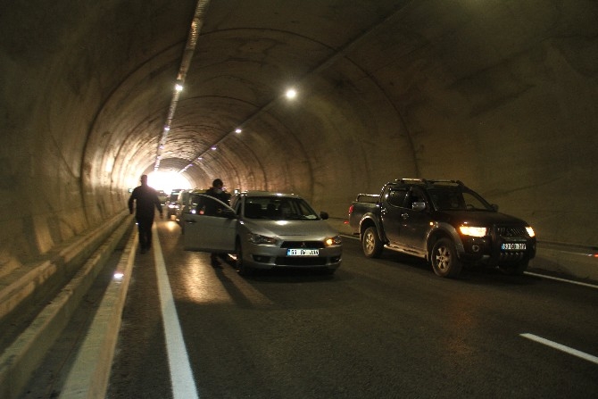 Salarha Tüneli'nin ilk tüpü hizmete açıldı. 41
