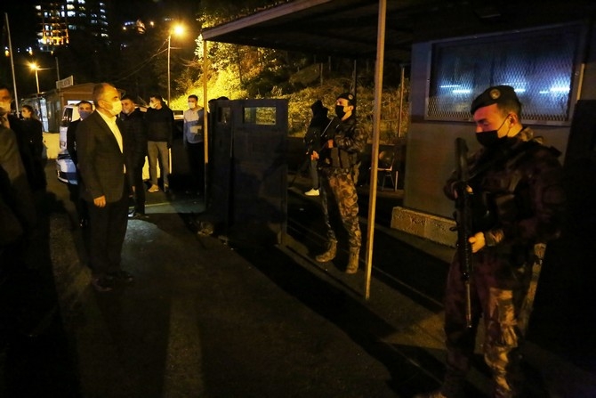 Başkan Metin, Yılbaşı Gecesi Çalışan Kamu Görevlilerini Ziyaret Etti 11