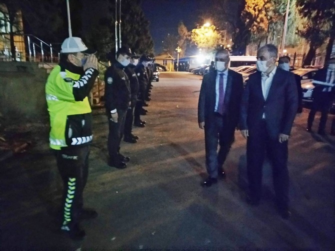 Başkan Metin, Yılbaşı Gecesi Çalışan Kamu Görevlilerini Ziyaret Etti 13