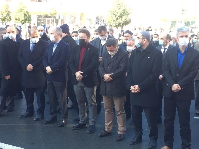 Çaykaralı Mehmet Köseoğlu Hocaefendi, Rize’de kılınan cenaze namazının a 28