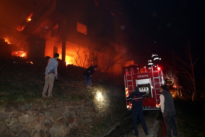 Araklı'daki yangın 6 saatte kontrol altına alındı 7