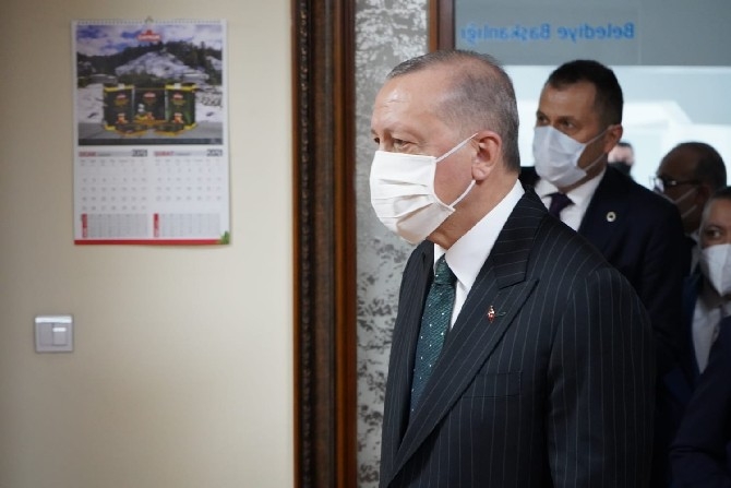 Cumhurbaşkanı Erdoğan, Güneysu Belediyesi’ni ziyaret etti 3