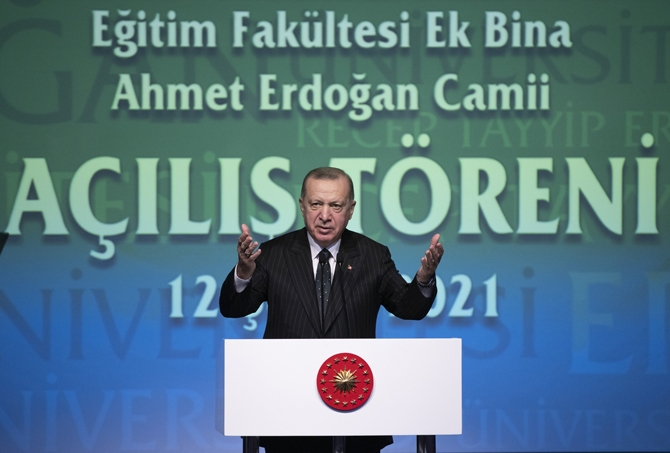 Cumhurbaşkanı Erdoğan, RTEÜ'de 2 Fakültenin Ek Binasının Açılışını  16