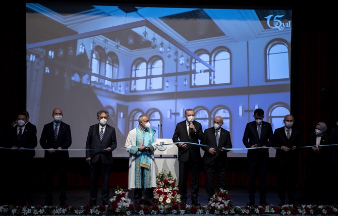 Cumhurbaşkanı Erdoğan, RTEÜ'de 2 Fakültenin Ek Binasının Açılışını  23