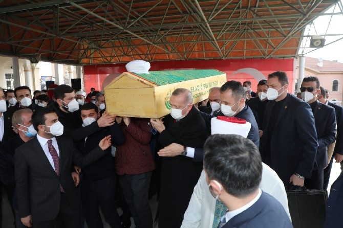 Cumhurbaşkanı Erdoğan, Hafız Nazırlı'nın cenaze namazına katıldı 15