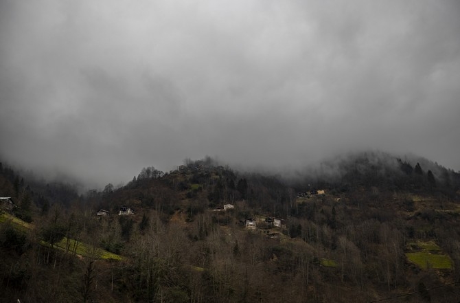 Kaçkar Dağları'nda sis ve kar yağışı 3