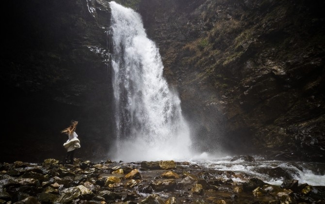 Kaçkar Dağları'nda sis ve kar yağışı 9