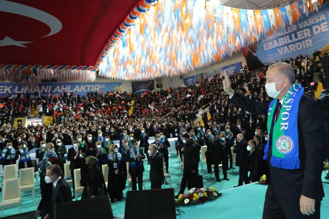 Cumhurbaşkanı Erdoğan AK Parti Rize İl Kongresi'ne Katıldı 17