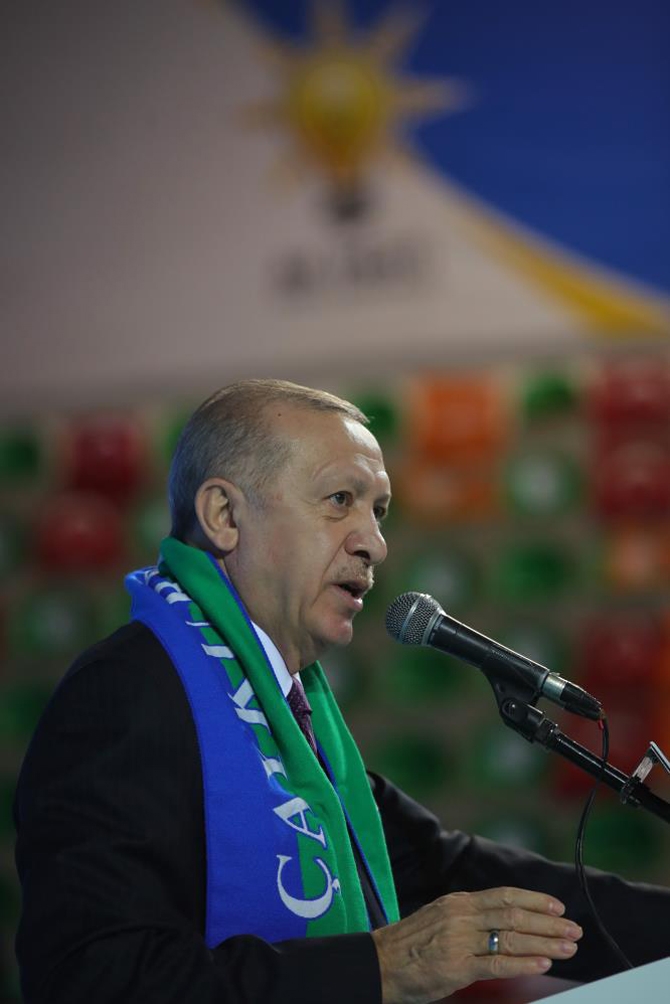 Cumhurbaşkanı Erdoğan AK Parti Rize İl Kongresi'ne Katıldı 22