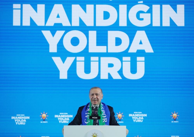 Cumhurbaşkanı Erdoğan AK Parti Rize İl Kongresi'ne Katıldı 24