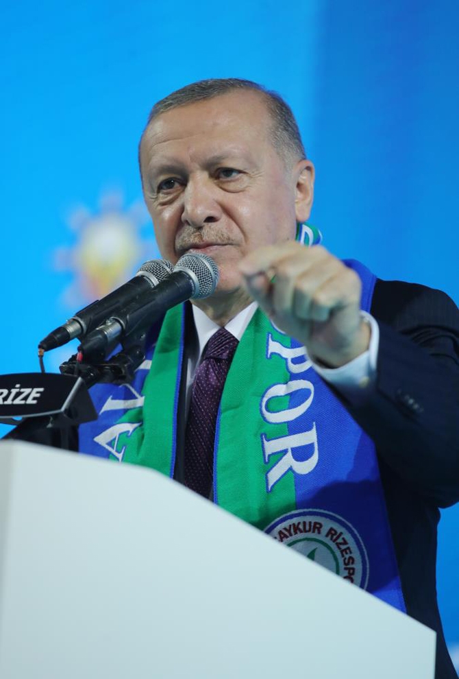 Cumhurbaşkanı Erdoğan AK Parti Rize İl Kongresi'ne Katıldı 26