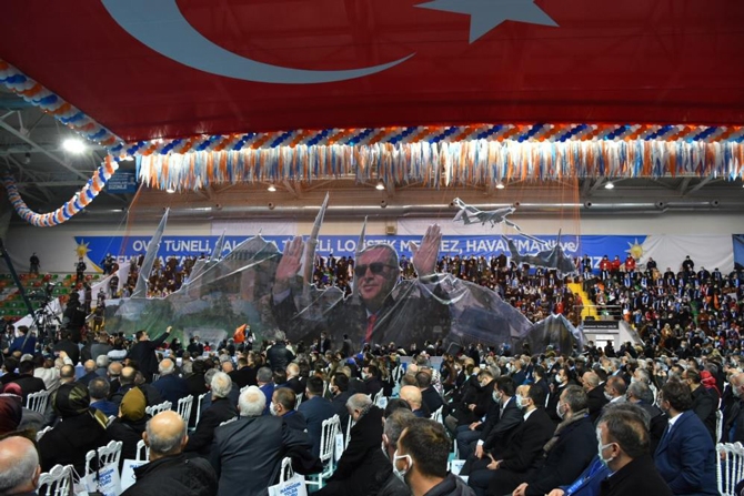 Cumhurbaşkanı Erdoğan AK Parti Rize İl Kongresi'ne Katıldı 33