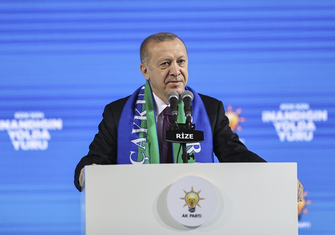 Cumhurbaşkanı Erdoğan AK Parti Rize İl Kongresi'ne Katıldı 4