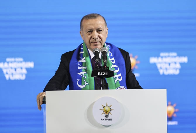 Cumhurbaşkanı Erdoğan AK Parti Rize İl Kongresi'ne Katıldı 41