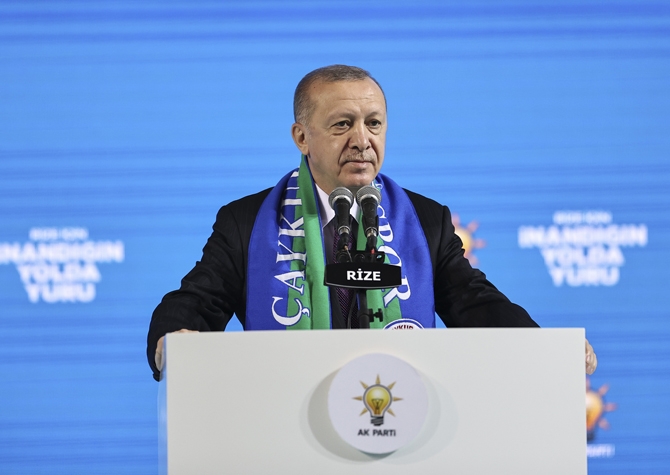 Cumhurbaşkanı Erdoğan AK Parti Rize İl Kongresi'ne Katıldı 5