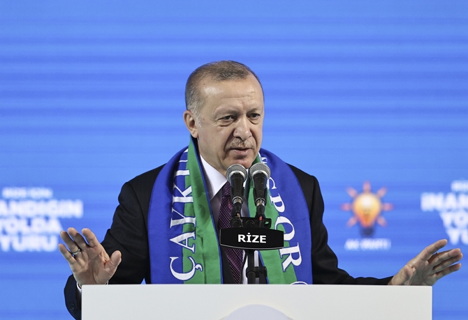 Cumhurbaşkanı Erdoğan AK Parti Rize İl Kongresi'ne Katıldı 50