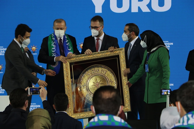 Cumhurbaşkanı Erdoğan AK Parti Rize İl Kongresi'ne Katıldı 62