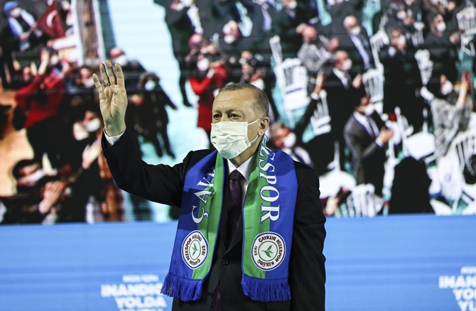 Cumhurbaşkanı Erdoğan AK Parti Rize İl Kongresi'ne Katıldı 8
