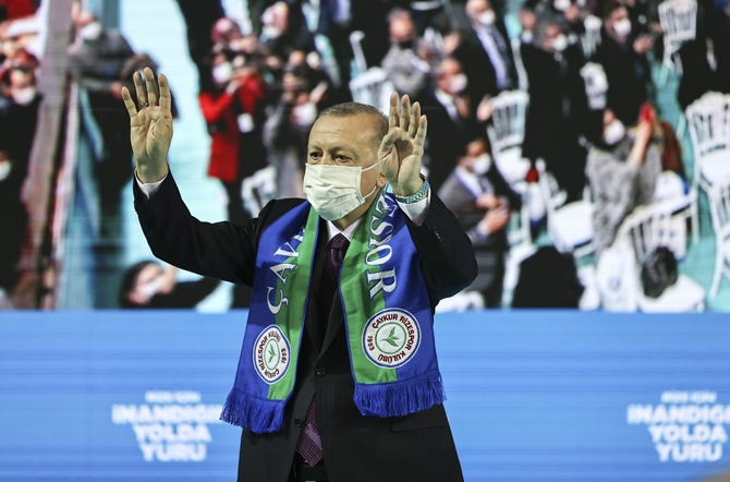 Cumhurbaşkanı Erdoğan AK Parti Rize İl Kongresi'ne Katıldı 9