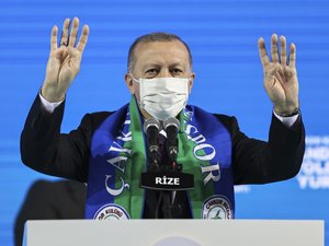Cumhurbaşkanı Erdoğan AK Parti Rize İl Kongresi'ne Katıldı