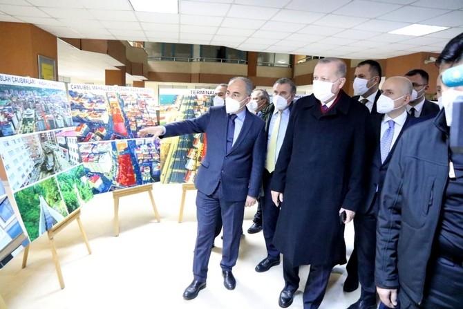 Cumhurbaşkanı Erdoğan Rize Valiliği ile Belediyeyi Ziyaret Etti 14