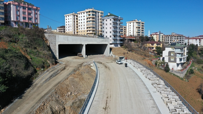 Karadeniz Sahil Yolu'nun Trabzon geçişinde trafiği rahatlatacak pro 11