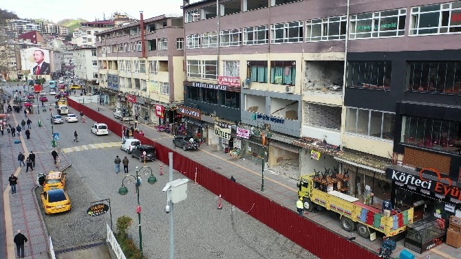 Rize'de Belediye Bloklarının Yıkımına Başlanmasına Sayılı Günler Ka 5