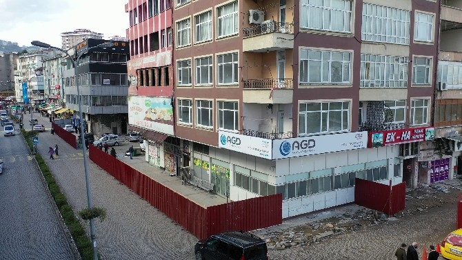 Rize'de Belediye Bloklarının Yıkımına Başlanmasına Sayılı Günler Ka 6