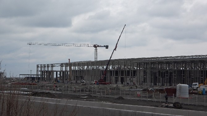 Rize-Artvin Havalimanı inşaatı hız kesmeden devam ediyor 3