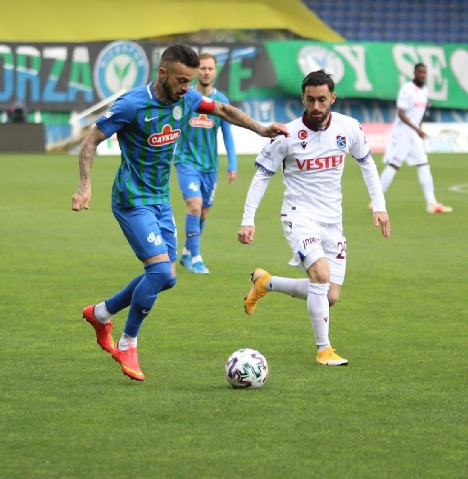 Çaykur Rizespor - Trabzonspor Maçından Kareler 21