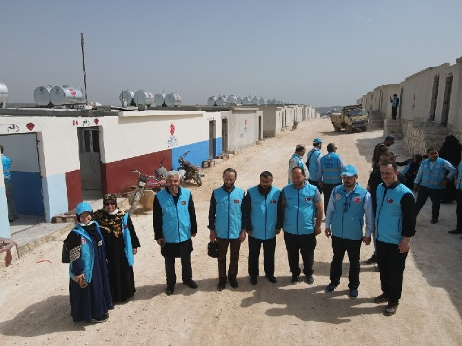 Rize’deki TDV Gönüllüleri İyilik Tohumu Ekmek İçin Gittikleri İdlib’te S 2