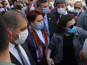 Meral Akşener'in Rize programında arbede çıktı