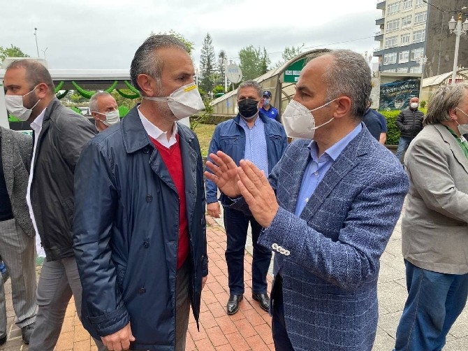 Rize Belediye Başkanı Metin'in Amcası Son Yolculuğuna Uğurlandı 24