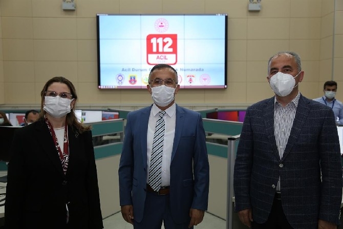 Rize'de 112 Acil Çağrı Merkezi hizmete girdi 20
