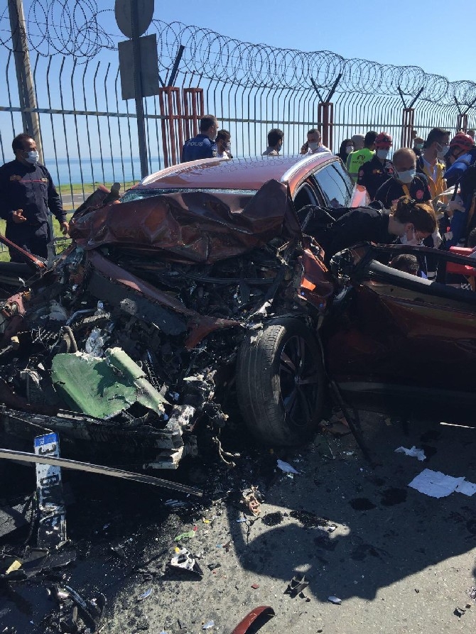 Trabzon’da trafik kazası: 2 ölü, 4 yaralı 11