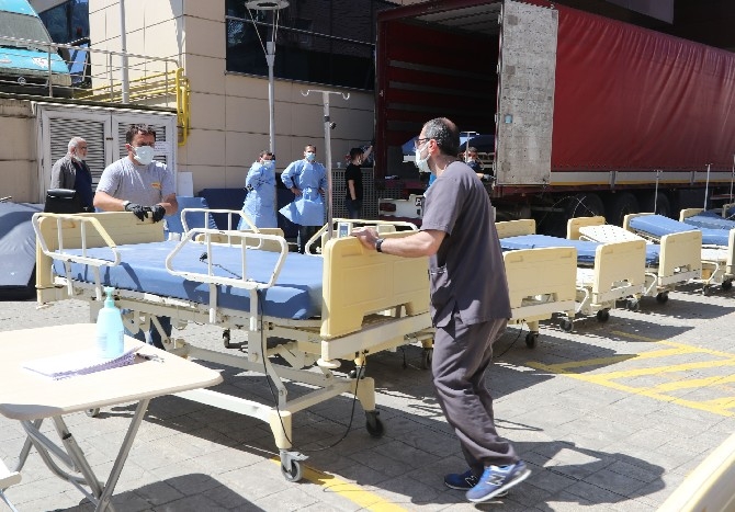 İstanbul İl Sağlık Müdürlüğü Rize’ye 150 adet karyola bağışladı 1