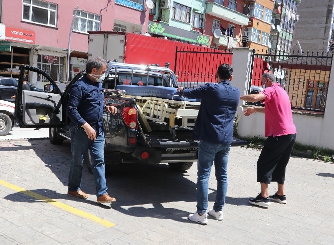 İstanbul İl Sağlık Müdürlüğü Rize’ye 150 adet karyola bağışladı 15