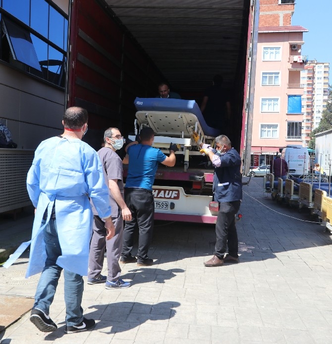 İstanbul İl Sağlık Müdürlüğü Rize’ye 150 adet karyola bağışladı 3