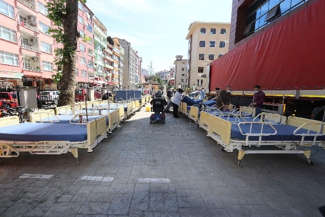 İstanbul İl Sağlık Müdürlüğü Rize’ye 150 adet karyola bağışladı 4