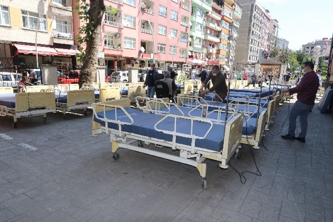 İstanbul İl Sağlık Müdürlüğü Rize’ye 150 adet karyola bağışladı 5