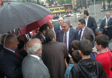 Rize Çadırda Bayramlaştı 1