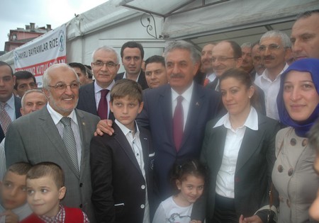 Rize Çadırda Bayramlaştı 63