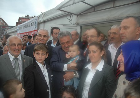 Rize Çadırda Bayramlaştı 65