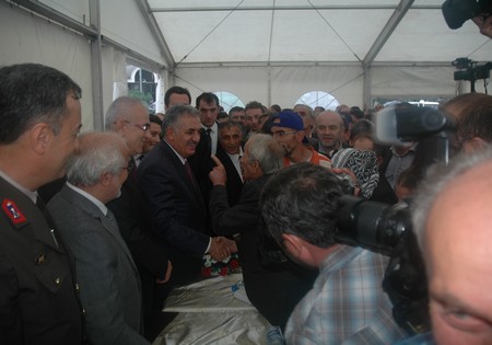 Rize Çadırda Bayramlaştı 7