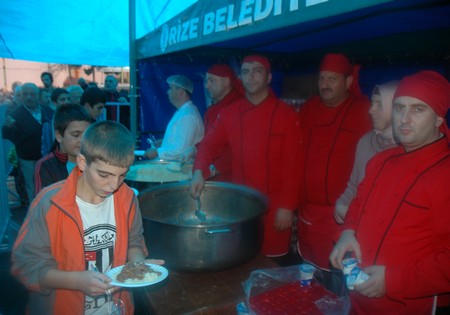 Rize Çadırda Bayramlaştı 71
