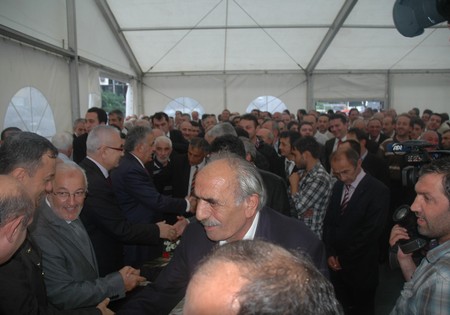 Rize Çadırda Bayramlaştı 9