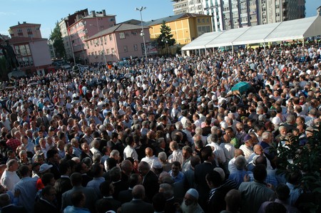 Erdoğan Teyzesi Meliha Er'in Rize'deki Cenaze Törenine Katıldı 112